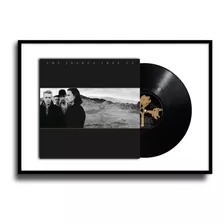 U2 - The Joshua Tree - Vinil No Quadro - Tamanho Pequeno 