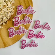 Aplique Nome Barbie Boneca Em Acrilico 20unid