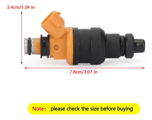 4x Fuel Injector For Toyota Carina At190 Avensis Foto 4