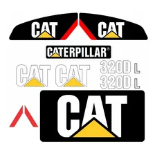 Kit De Adesivo Para Caterpillar 320d L