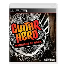 Jogo Guitar Hero Warriors Of Rock - Ps3 - Mídia Física