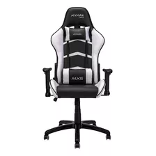 Cadeira Gamer Mx5 Giratoria Preto E Branco Mymax