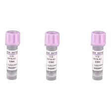 Microtubo Para Coleta De 0,5ml Com Edta K2 - C/50.