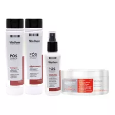 Kit 4 Produtos Pós Química E Proteção Da Cor Vita Derm