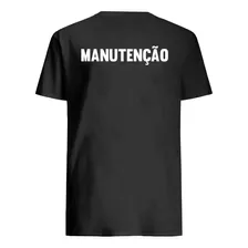 Camiseta Camisa Profissional Manutenção Uniforme Trabalho