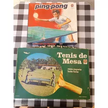 2 Jogos Estrela Antigos Ping Pong E Tênis De Mesa