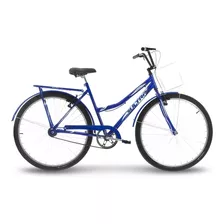 Bicicleta Urbana Ultra Bikes Summer Tropical Aro 26 19 1v Freios V-brakes Cor Azul