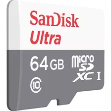 Micro Sd Ultra Sandisk 64gb Clase 10
