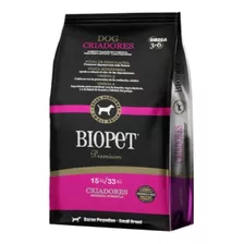 Alimento Biopet Premium Criadores Razas Pequeñas X 15kg