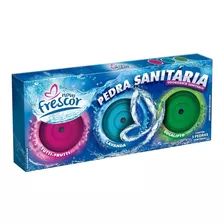 Detergente Sanitário Pedra Kit C/3 Frescor