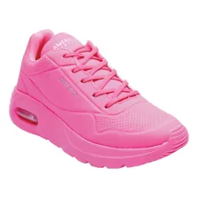 Tenis Casual Dama Color Fiusha Bella Shoes Estilo 0074