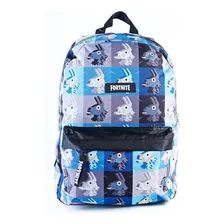 Mochila Fortnite Llama Espalda Con Bolsillo Delantero 17 