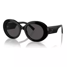 Óculos De Sol Dolce & Gabbana Dg4448 50187-51 Cor 51 Cor Da Armação Preto Cor Da Haste Preto Cor Da Lente Preto