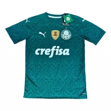 Camisa Palmeiras 2020 2021 Home Patch Campeão Libertadores