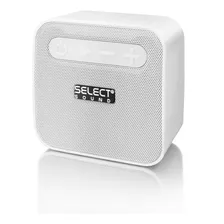 Bocina Bluetooth Select Sound Recargable Con Tws Bt221 Color Blanco