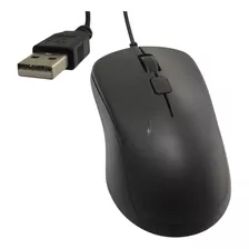 Mouse Usb Preto Barato Com Fio