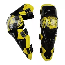 Rodilleras Moto Scoyco K12 Yellow Full Protección - As