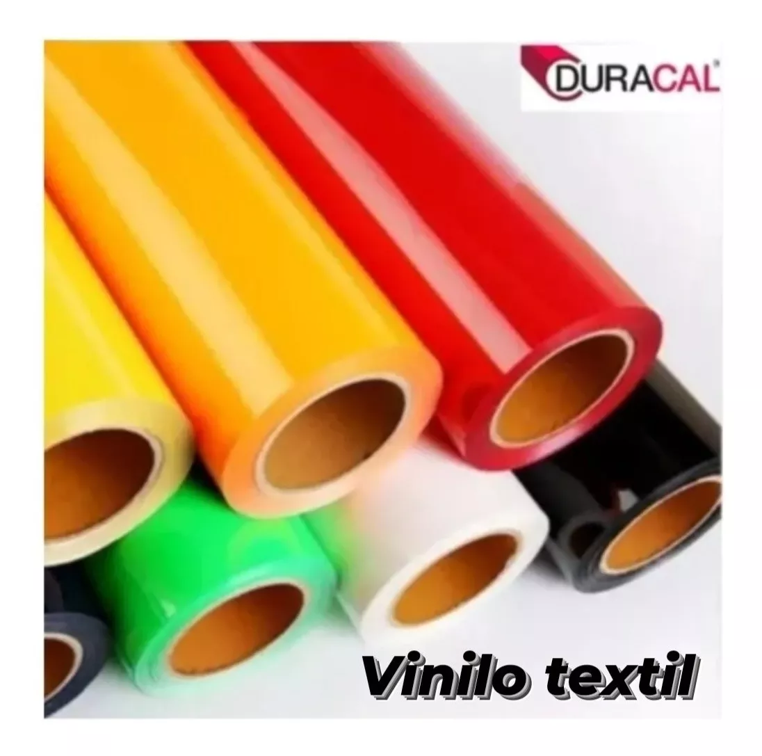 Vinilo Termo Transferible Textil 1.00x0.50 (duracal) Polgraf