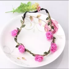 18 Tiaras Cabelo Guirlanda De Flores Headband Coque Atacado