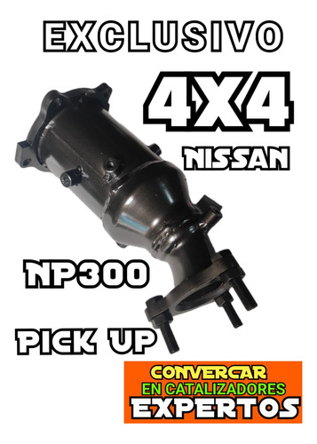 Catalizador  Nissan 4x4 Np300 Pick Up 2.4 Litros 4x4 Euro 4 Foto 4