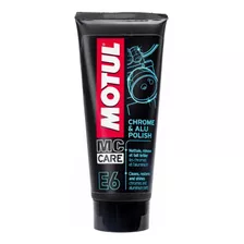 Motul E6 Chrome & Alu Polish 100ml Brilla Cromo Y Aluminio