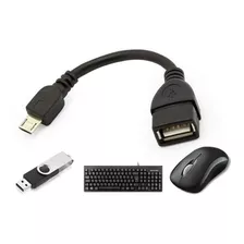 Otg V8 Adaptador P/ Pen Drive Impressora Mouse Teclado Usb