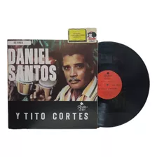 Lp - Acetato - Daniel Santos - Tito Cortes - Boleros - 1965