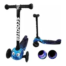 Patineta Scooter Sencilla Para Niño Forma Gusano 