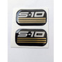 2 Emblemas Ss Letras Negro Chevrolet Metlicos Autoadherible