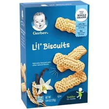 Galletas Lil Biscuits Gerber Sabor Vainilla 4.44 Oz (126g)