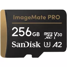 Tarjeta De Memoria Sandisk Sdsqxbd-256g-awcka Imagemate Pro Extreme Con Adaptador Sd 256gb