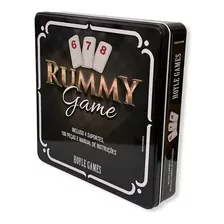 Jogo De Rummy Game Com Estojo De Lata Hoyle