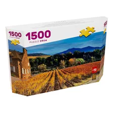 Puzzle 1500 Peças Panorama Toscana Grow