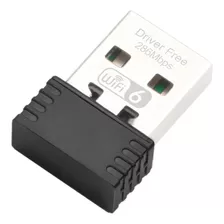 Wifi 6 Adaptador Usb Mini 2.4g 802.11ax 286mbps Windows 