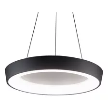 Lustre Pendente Newline Apollo 587 60cm Led Preto 4000k