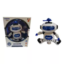 Robô De Brinquedo Infantil Com Luzes Movimento E Som