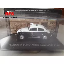Volkswagen Fusca Polícia Civil De São Paulo