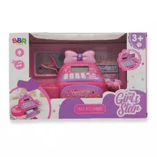 Brinquedo Caixa Registradora Funny Shop Rosa Bbr Toys R2972