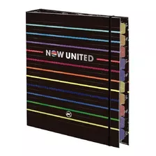 Caderno Argolado Colegial - Dac - Now United Listras