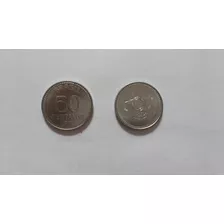 Loucura Moeda 50 Centavos De 1987 - Aço - República