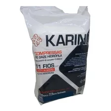 Compressa De Gaze 11 Fios Karina - Kit C/ 5 Pacotes - C/ 500
