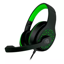 Headset Emperor P2/p3 Dobrável Multiplataforma, Verde - ELG