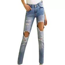 Calca Jeans Andreia Morena Rosa 203289 - Azul