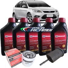 Kit Troca De Óleo Ford Motorcraft 5w30 + Filtros Ford - Focus Duratec 2.0 Hatch Ou Sedan 2009 Em Diante