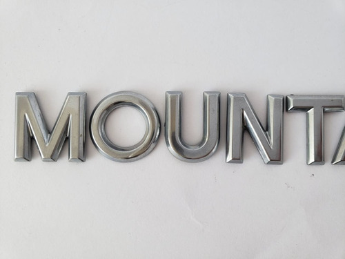 Emblema Mercury Mountaineer 2002-2010 Letras Original Usado Foto 3