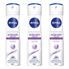 Nivea Deo Aclarado Natural Beauty Touch Spray 150ml (x3)