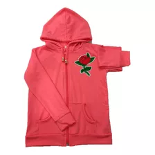 Campera Modal Y Algodon Nena Colores Surtidos Talles 4 Al 14