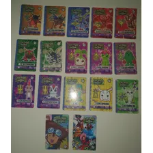 17 Cards Lig-mon Digimon Elma Chips Digimon Elma Chips 2001