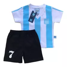 Conjunto De Bebe Retro Racing Club Producto Oficial 