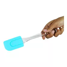 Espátula Pão Duro 24cm De Silicone Com Cabo De Cozinha Cor Sortido